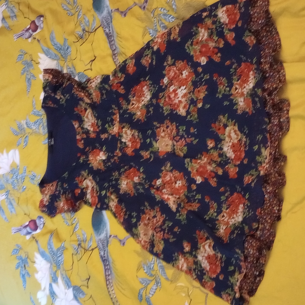 Floral babydoll dress